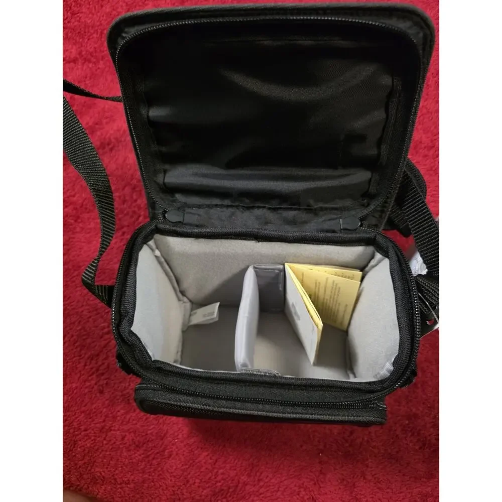 Sony LCS-U10 Soft Carrying Case Camera Camcorder Bag Black w/ Tags Shoulder...